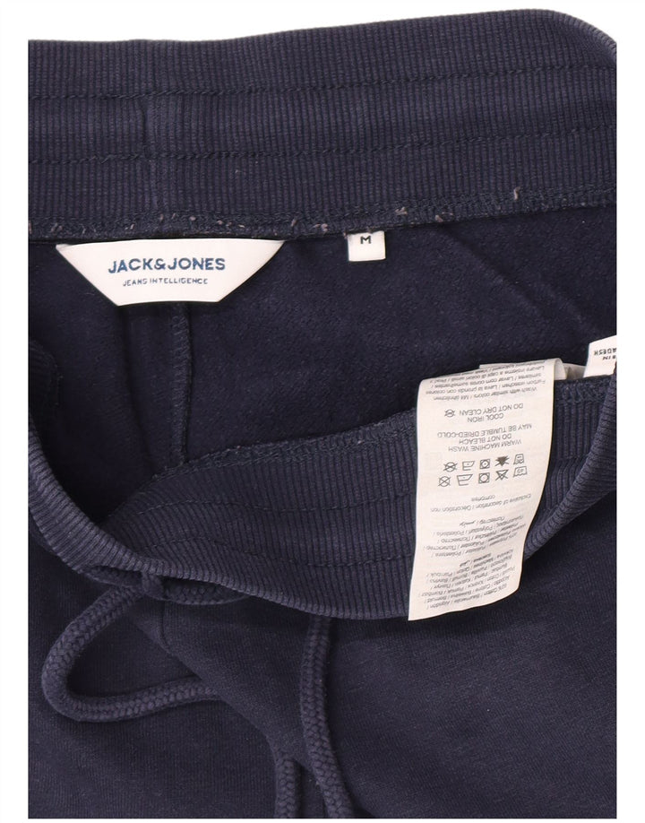 Jack & Jones, muške trenirke s grafičkim motivima, srednje tamnoplave hlače