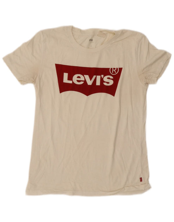 Levi's ženska majica kratkih rukava s grafičkim motivima UK 6 XS bijela