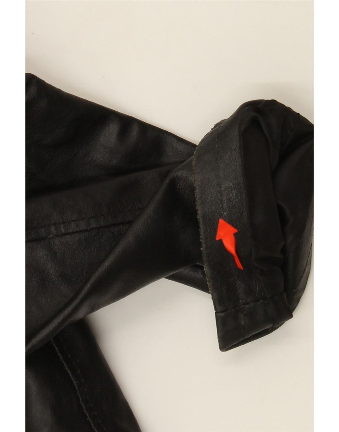 VINTAGE muška kožna jakna UK 40 velika crna koža