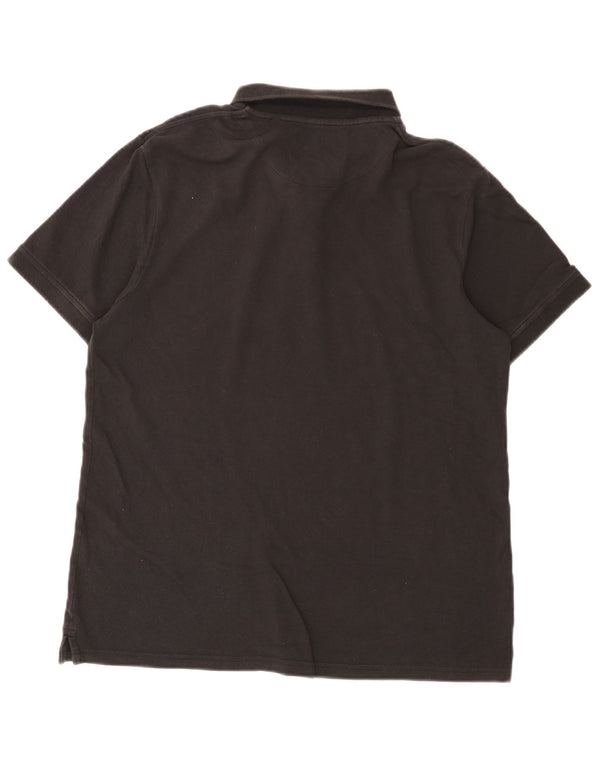 Lyle & Scott muška polo majica velika crna pamučna