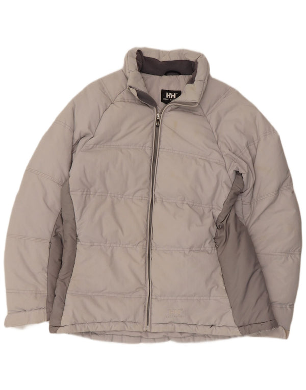 Helly Hansen ženska podstavljena jakna UK 16 Large Grey Colourblock najlon