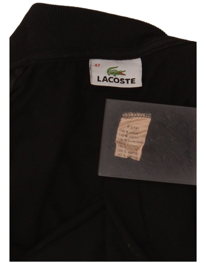 Lacoste ženska polo majica veličine 42 velika crna pamučna