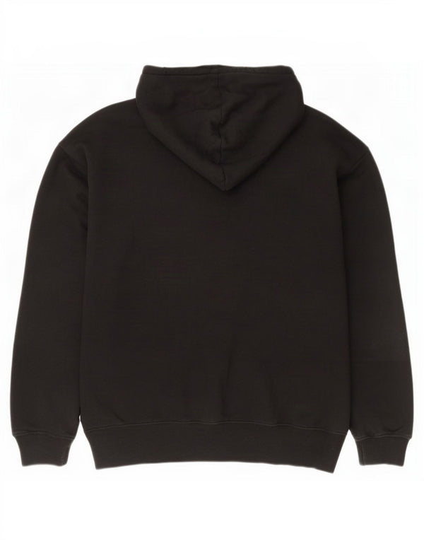Adidas muška majica s kapuljačom širokog kroja 2XL crni pamuk