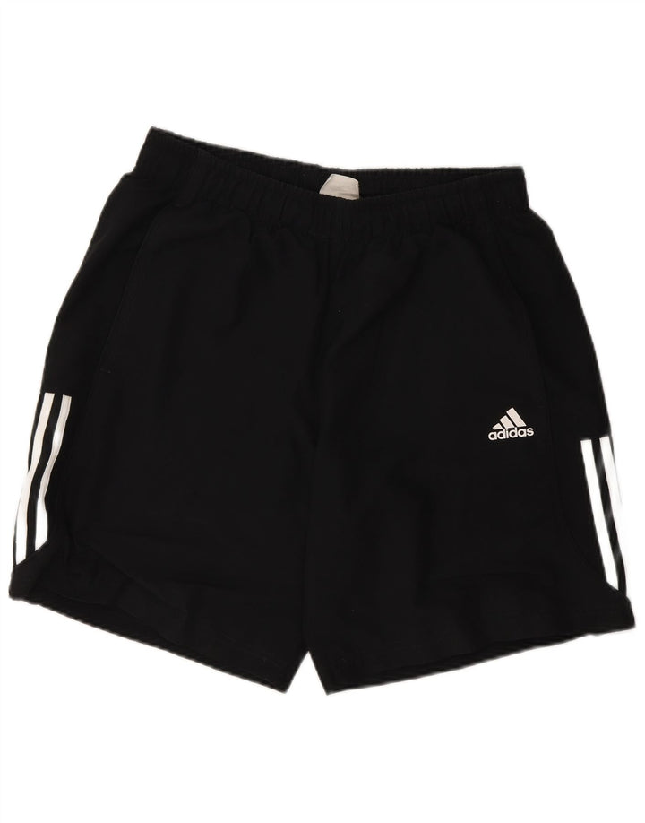 Adidas muške sportske kratke hlače srednje crne boje od poliestera