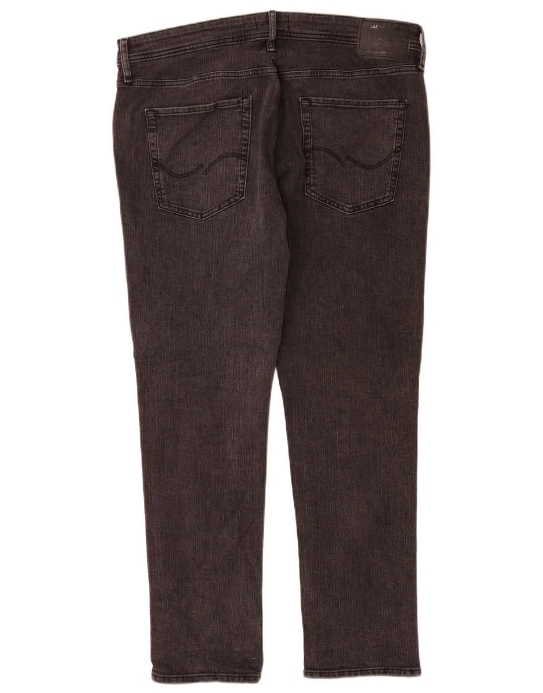 Jack & Jones Muške uske traperice W38 L32 Sivi pamuk