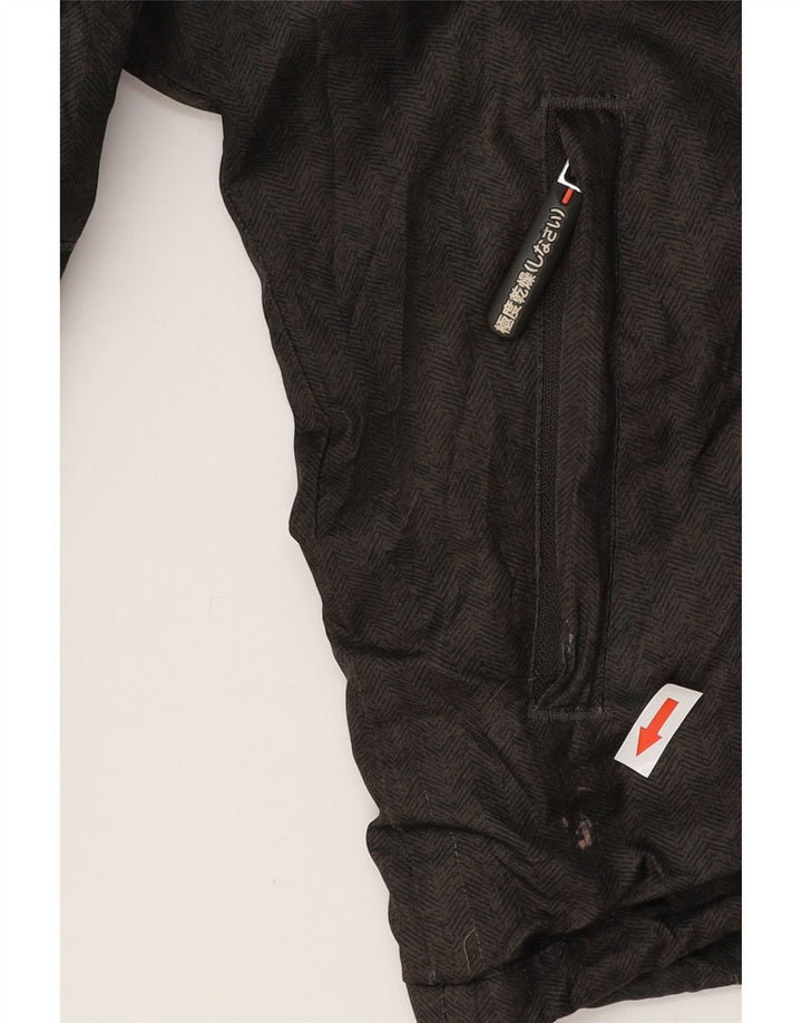 SUPERDRY muška vjetrovka s kapuljačom UK 36 Mala siva riblja kost