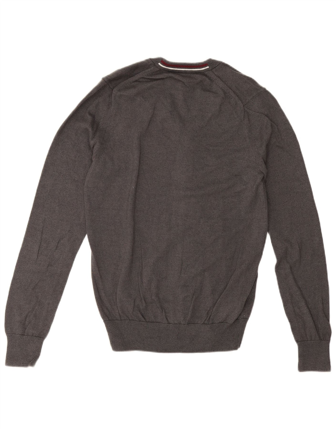 Fred Perry muški kardigan pulover mali sivi vuneni