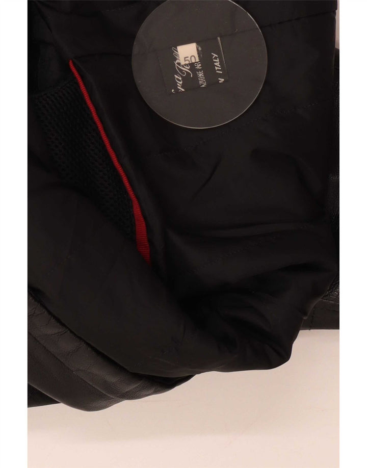John and Son's muška kožna jakna IT 50 Large Black