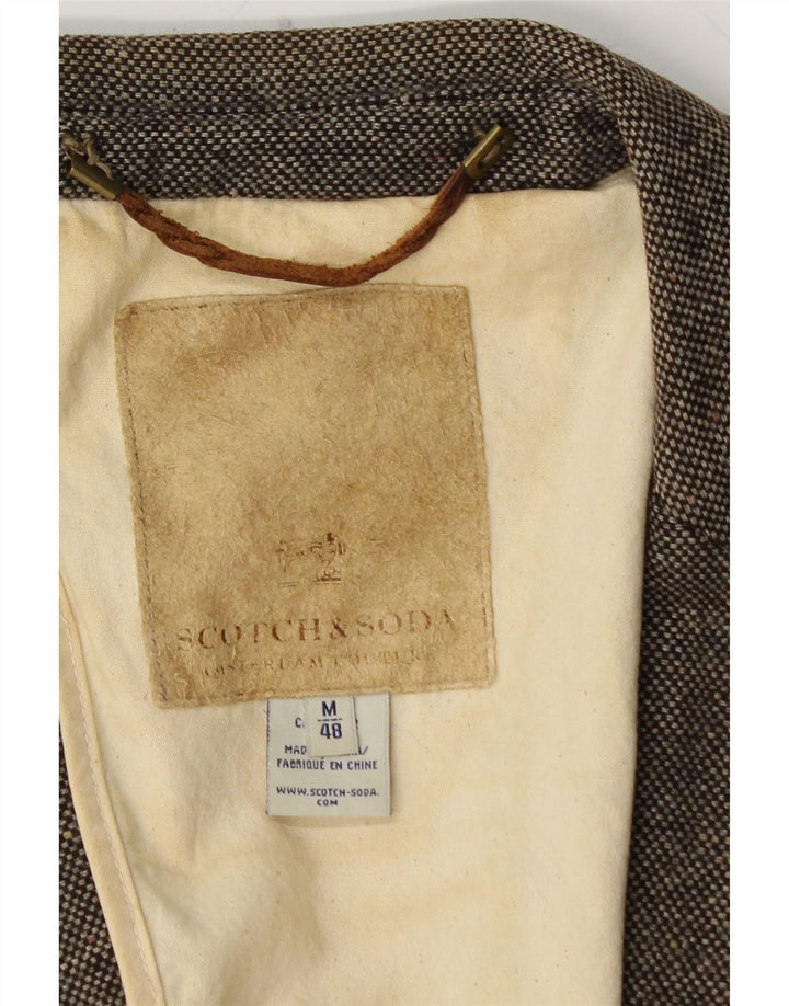 SCOTCH & SODA Muška jakna sa 1 gumbom IT 48 Srednje smeđa
