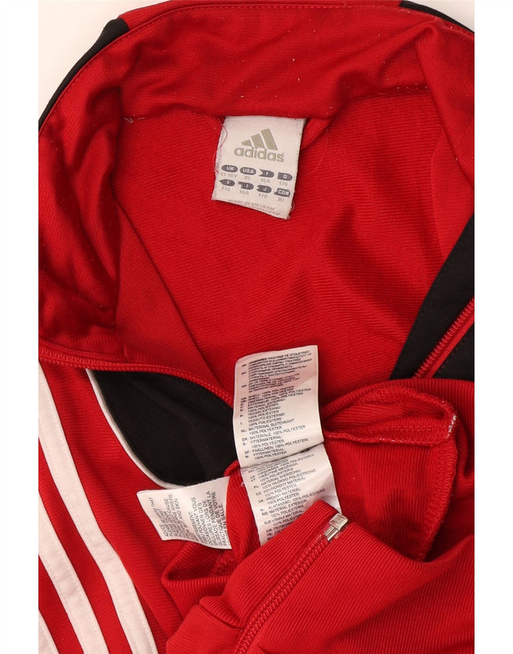 Adidas trenirka za dječake 15-16 godina Red Colourblock Poliester