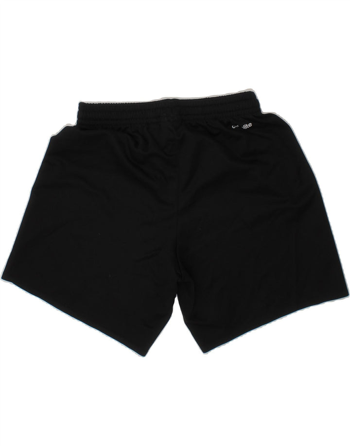 ADIDAS Boys Climalite Sport Shorts 9-10 Years  Black Polyester Vintage Adidas and Second-Hand Adidas from Messina Hembry 