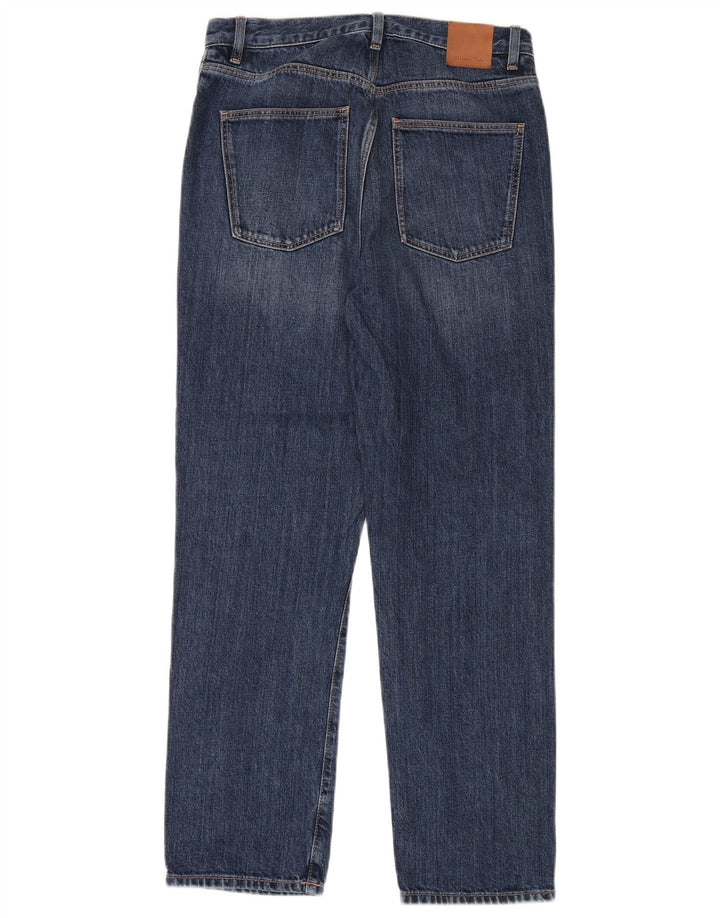 Ženske ravne traperice Massimo Dutti EU 36 XS W26 L30 plavi pamuk