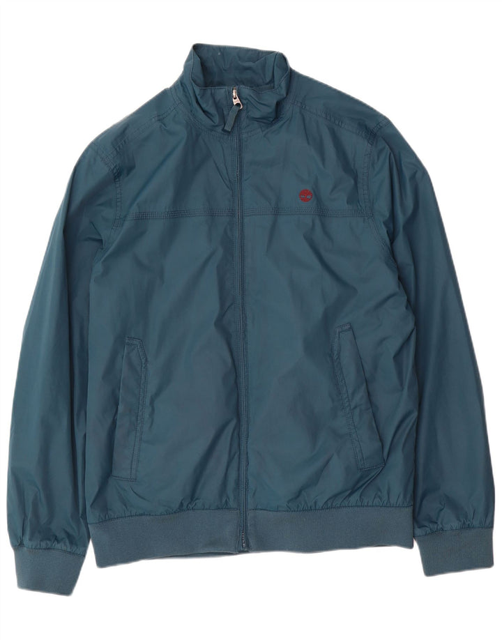 Timberland muška bomber kišna jakna UK 40 veliki plavi poliester