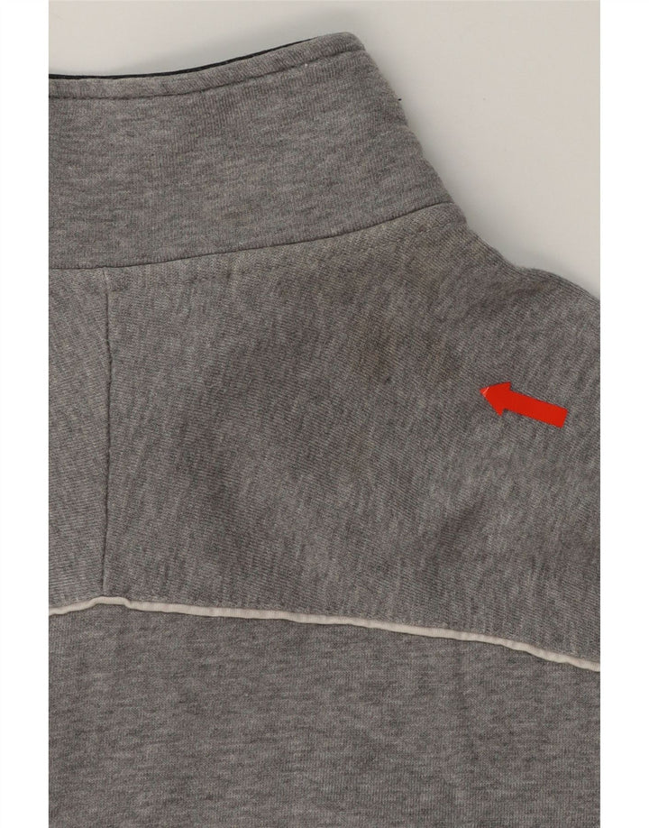 CHAMPION Mens Tracksuit Top Jacket XL Grey Colourblock Cotton Vintage Champion and Second-Hand Champion from Messina Hembry 