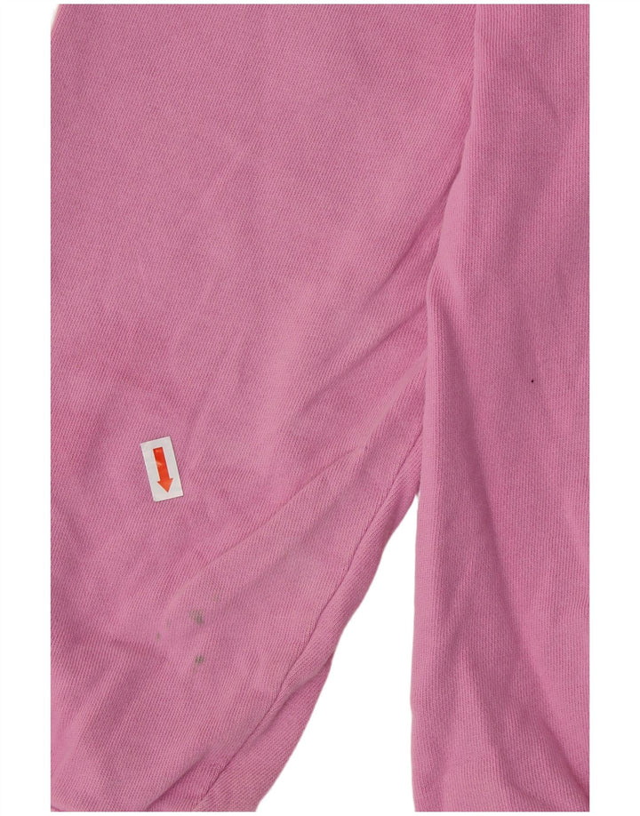 FAT FACE Ženska majica s kratkim rukavima UK 12 Srednje ružičasti pamuk