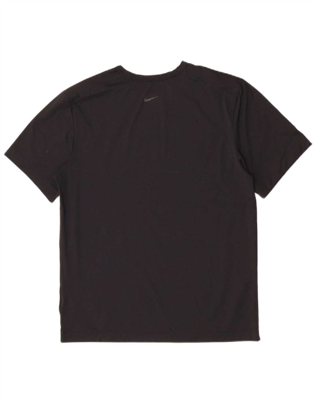 Nike Dri Fit Graphic T-Shirt Top Srednje crni poliester