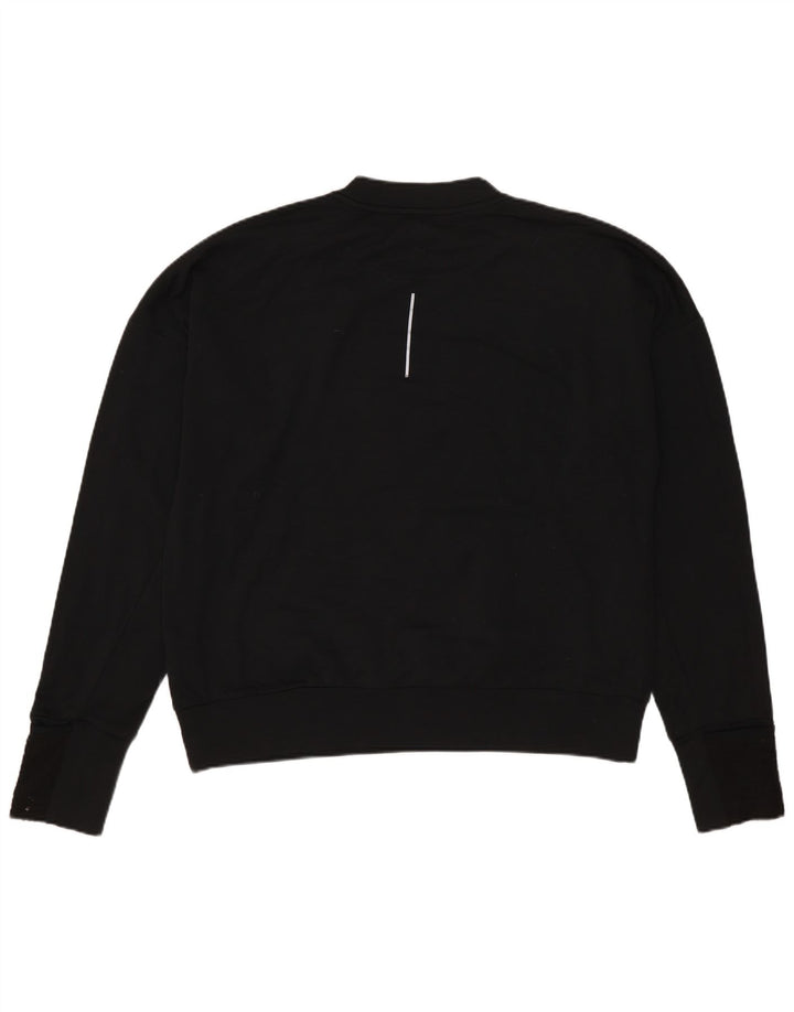 Nike muška majica s kratkim rukavima Dri Fit Loose XS crni poliester