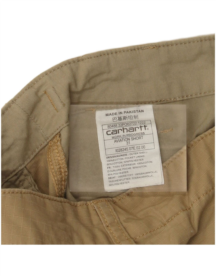 CARHARTT Muške kargo kratke hlače W31 srednje bež pamuk