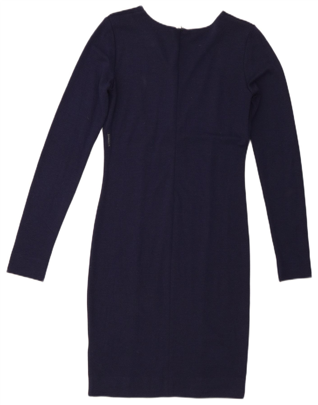 Armani Jeans ženska plašt haljina dugih rukava EU 40 srednje tamnoplava viskoza