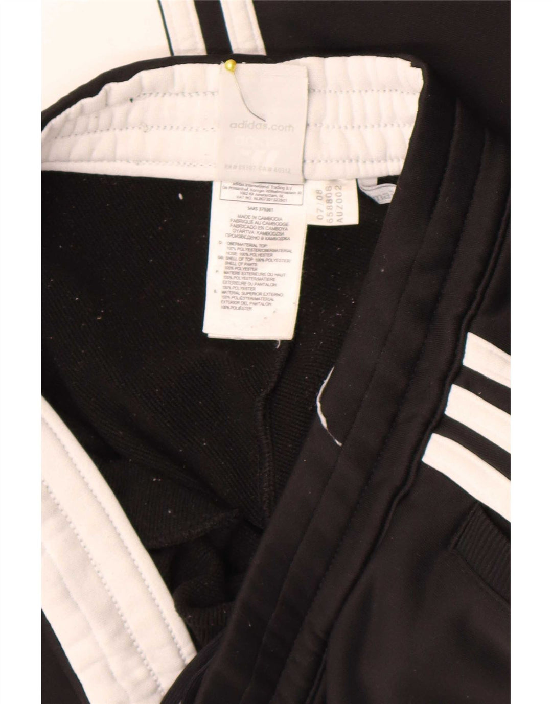 Adidas ženske hlače za trenirku Clima 365 UK 8 male crne poliesterske