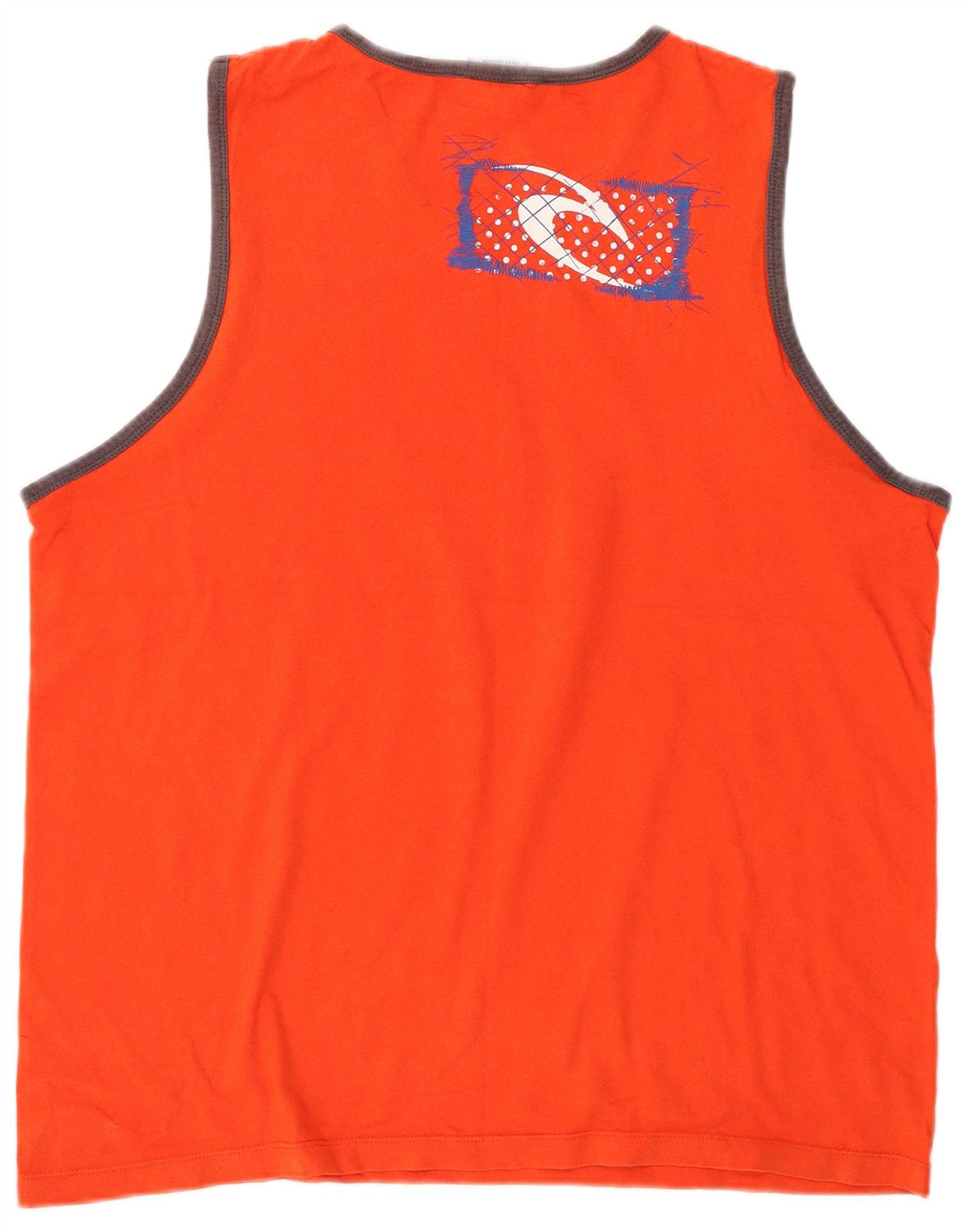 RIP CURL muški grafički prsluk XL narančasti pamuk