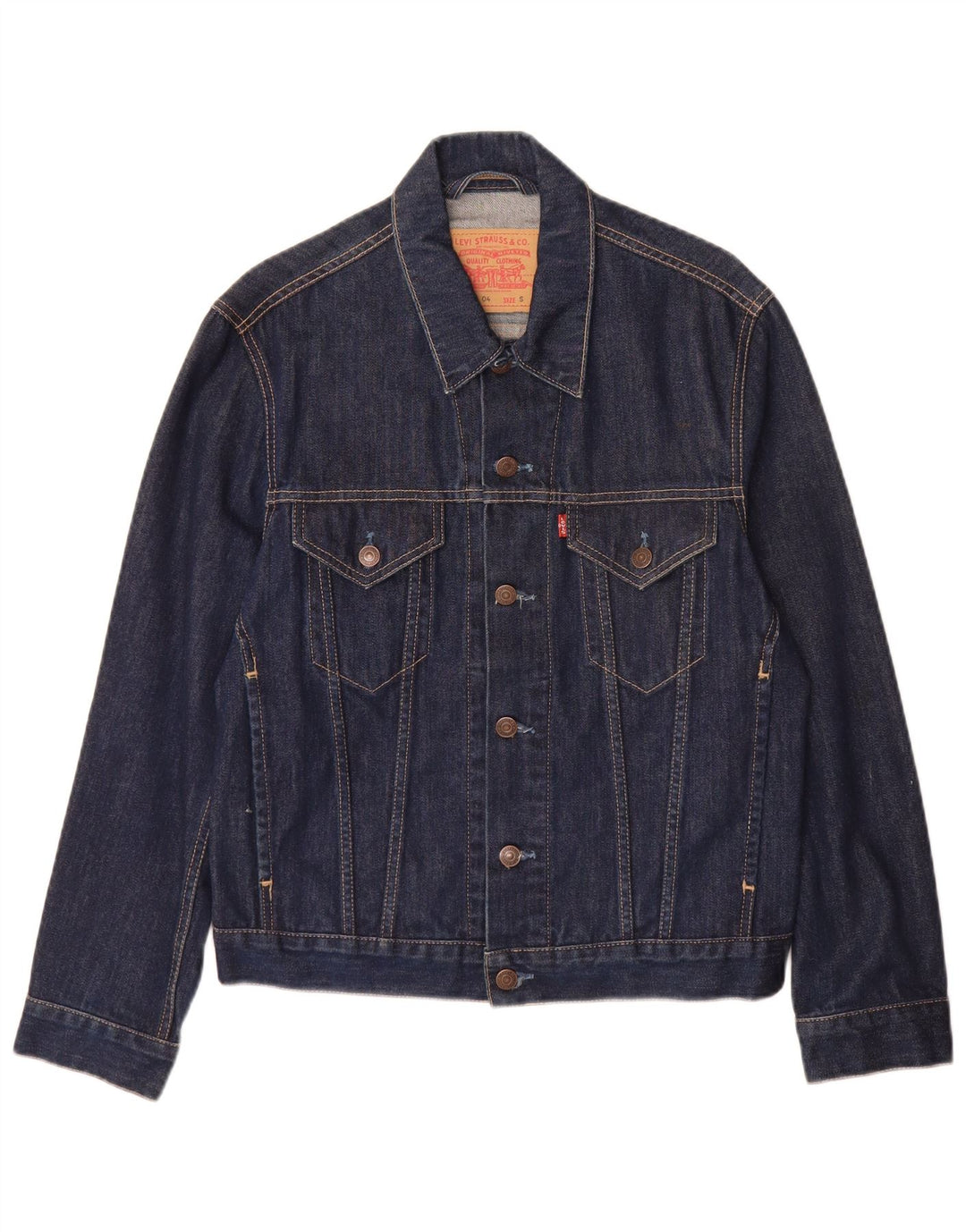 Levi's muška traper jakna UK 36 Mala tamnoplava pamuk