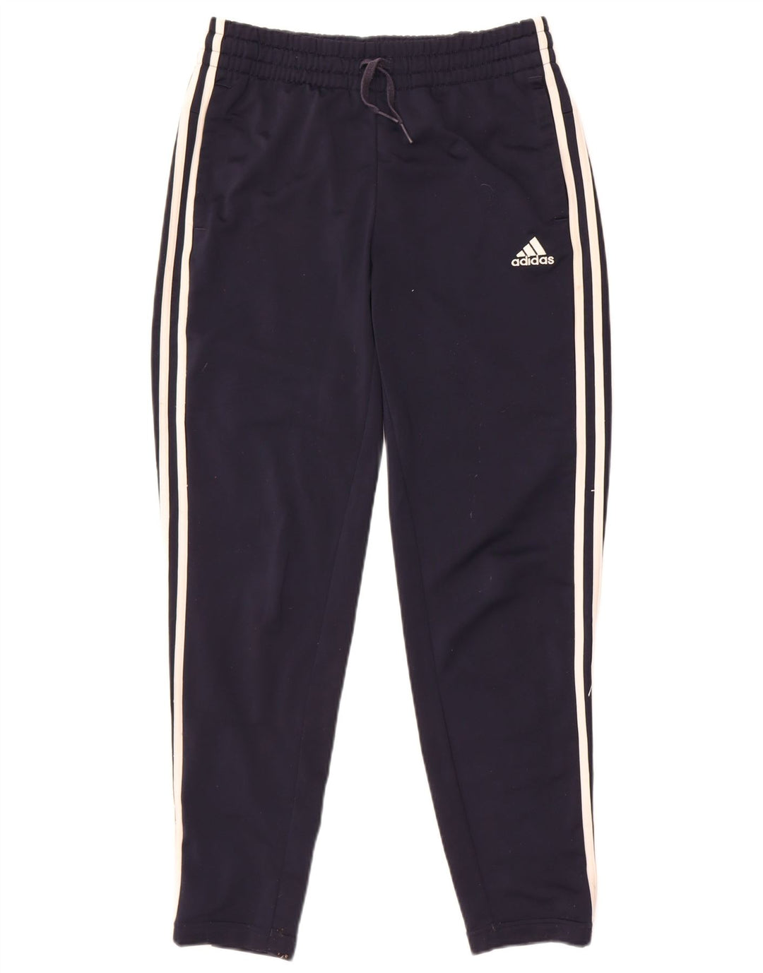 Adidas ženske hlače za trenirku UK 8/10 male tamnoplave poliesterske