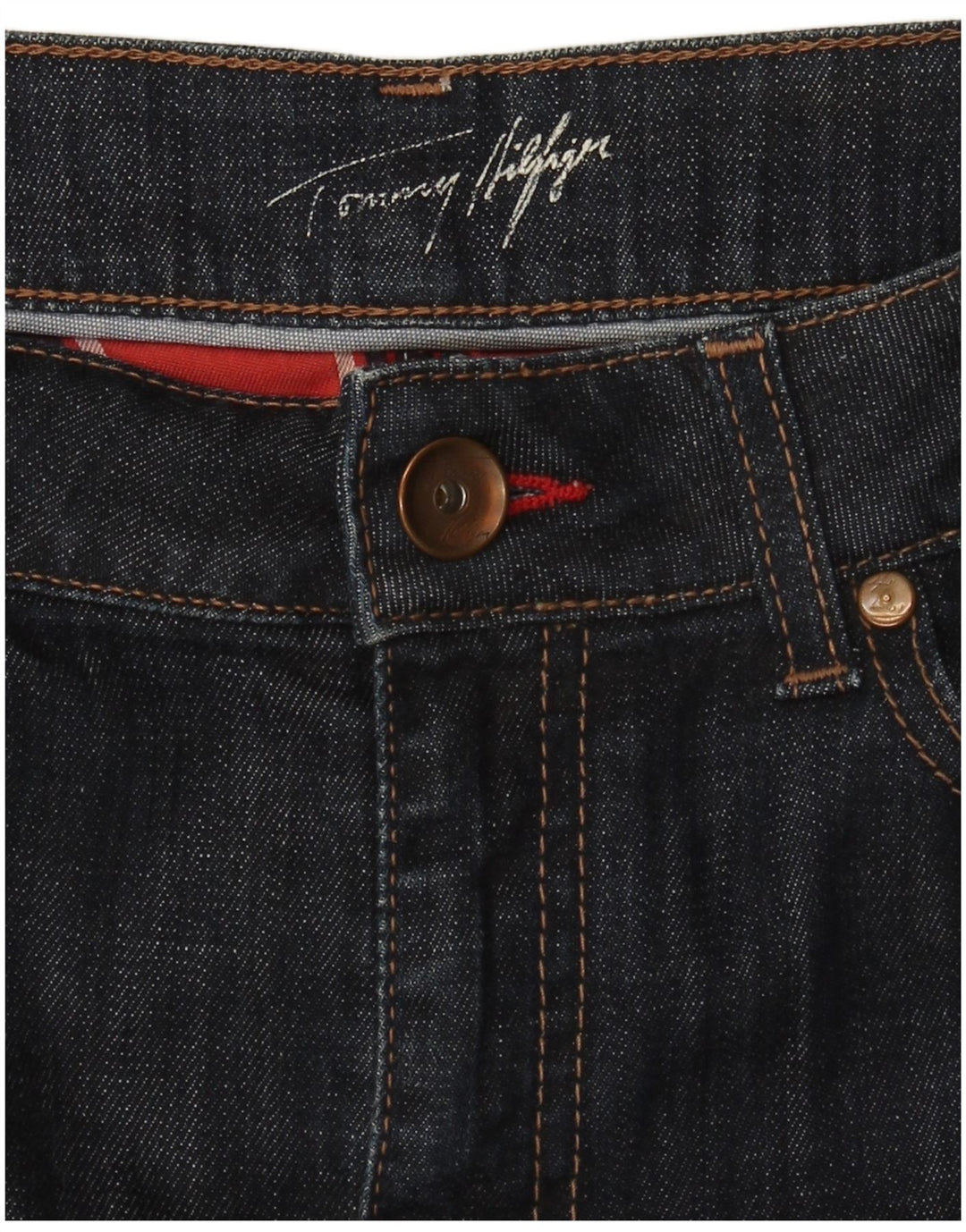 Tommy Hilfiger ženska traper suknja W28 srednje tamnoplava