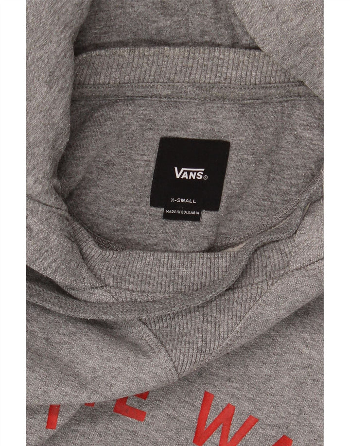 Vans muška majica s kapuljačom s grafičkim motivima XS siva