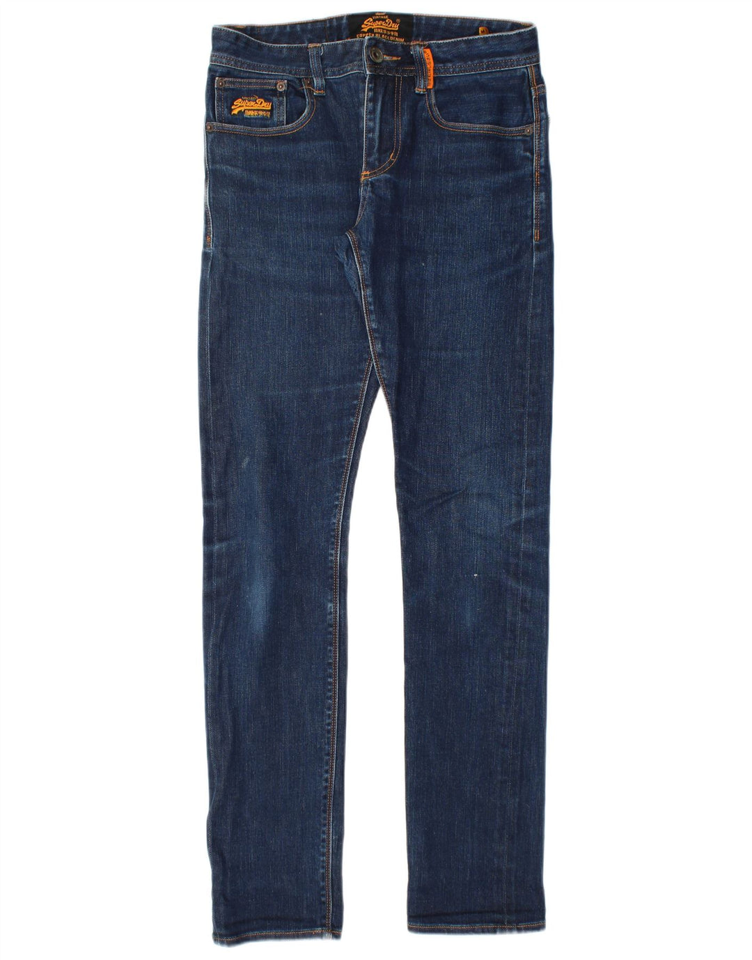 Superdry muške uske traperice W28 L32 plavi pamuk
