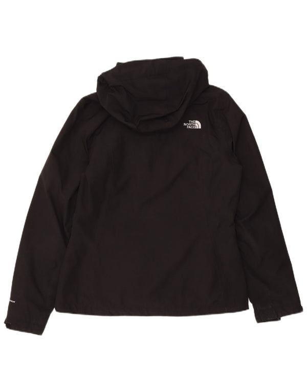 The North Face ženska kišna jakna s kapuljačom UK 14 srednji crni poliester