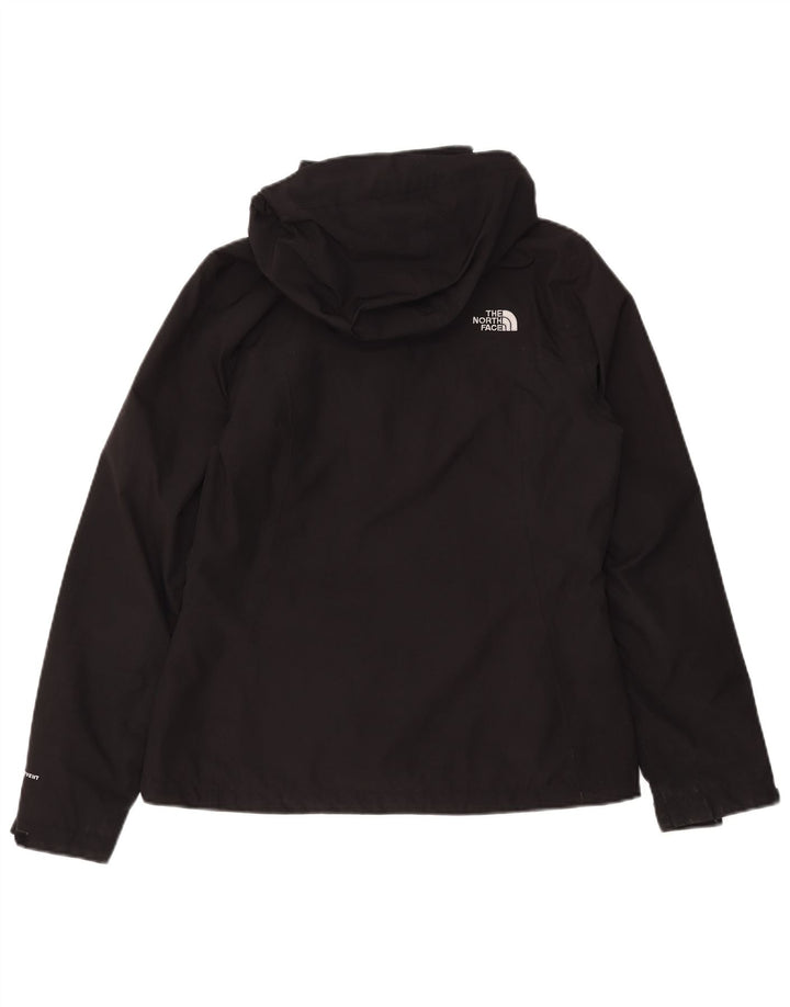 The North Face ženska kišna jakna s kapuljačom UK 14 srednji crni poliester