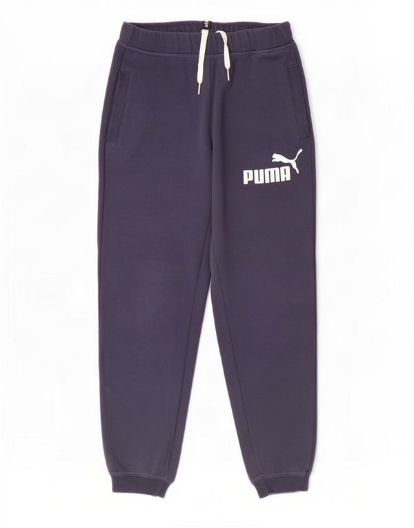 Puma Boys Graphic Trenirka Hlače Joggers 11-12 Years Navy Blue Pamuk