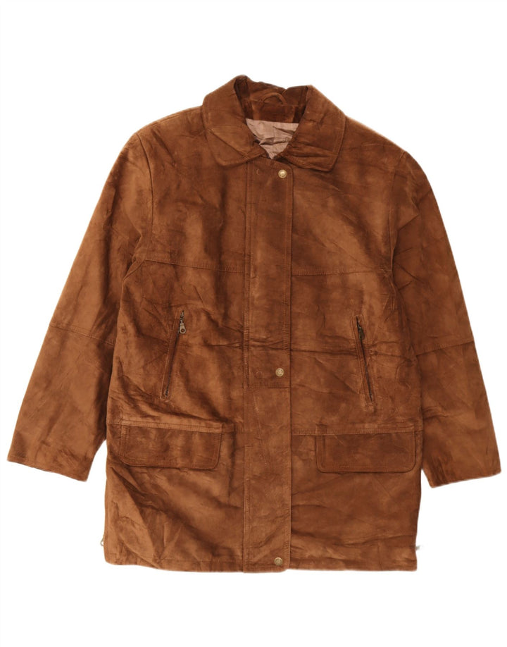 Sauria ženski kaput od antilopa EU 44 XL smeđa koža