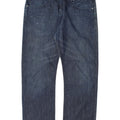 Levi's muške 501 ravne traperice W38 L30 tamnoplavi pamuk