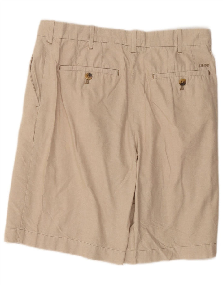 IZOD Muške chino kratke hlače W30 srednje bež boje
