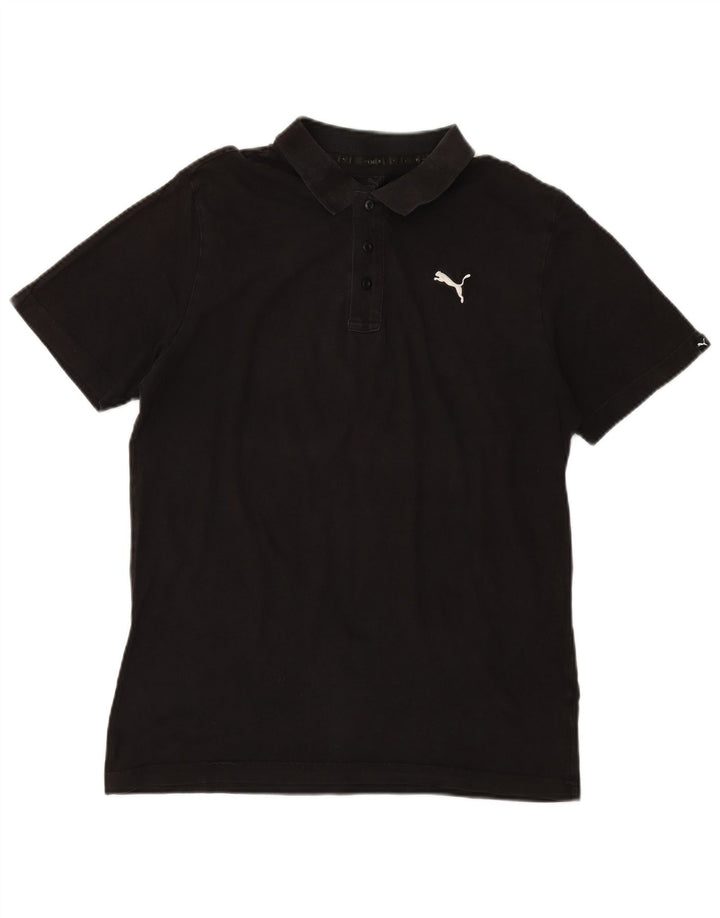 Puma muška polo majica srednje crna