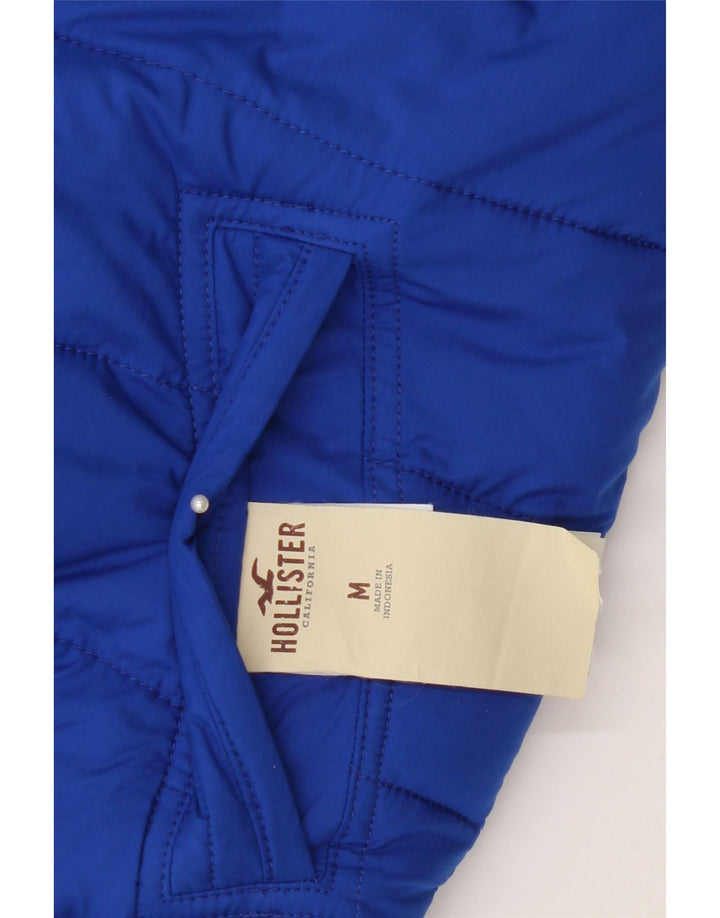 Hollister muška reverzibilna podstavljena jakna UK 38 srednje tamnoplavi poliester