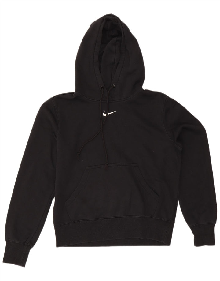 Nike muška majica s kapuljačom Srednje crni pamuk