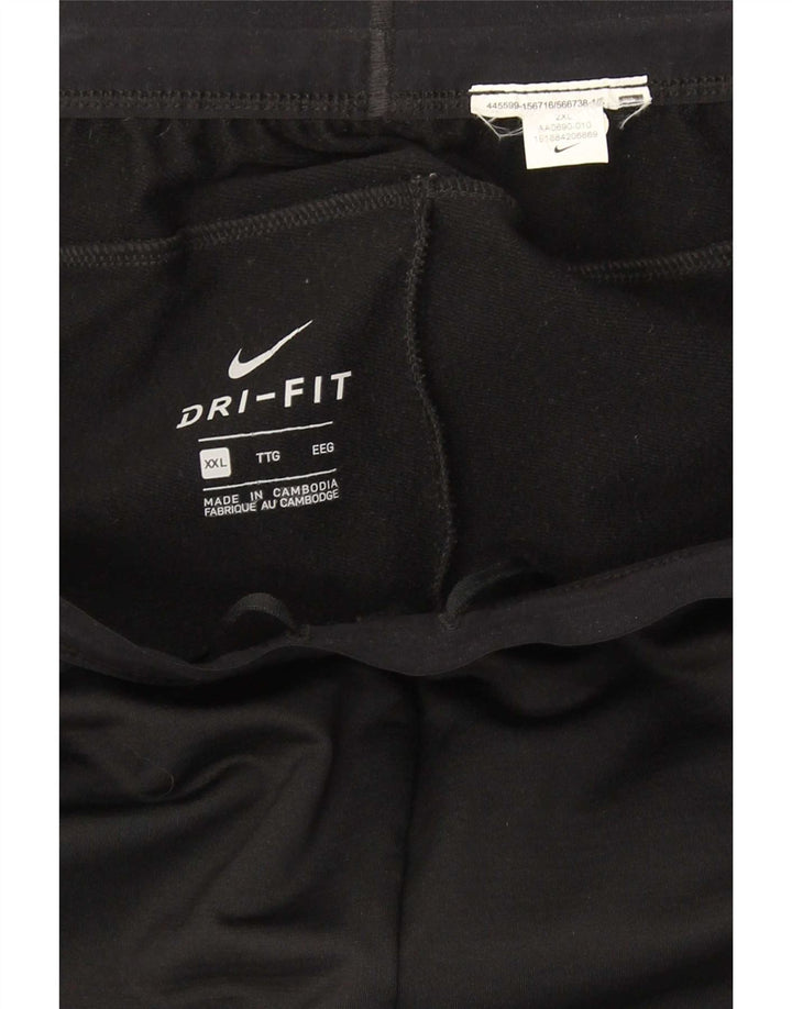 Nike muške hlače za trenirku Dri Fit 2XL crne