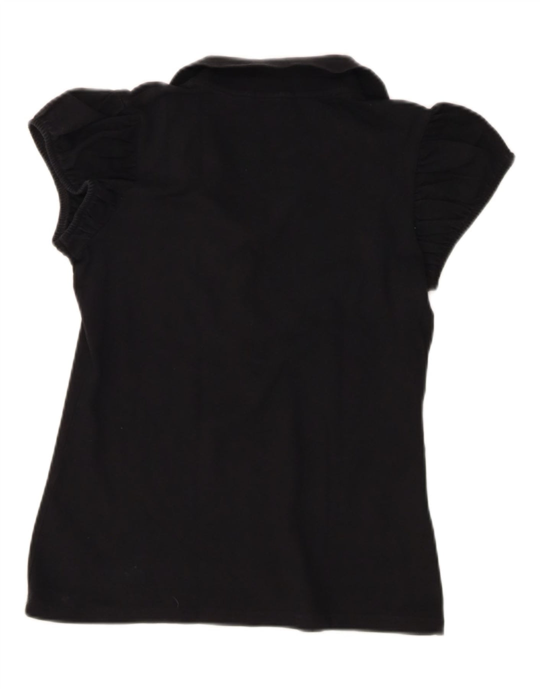 Burberry ženska polo majica srednje crne pamučne boje