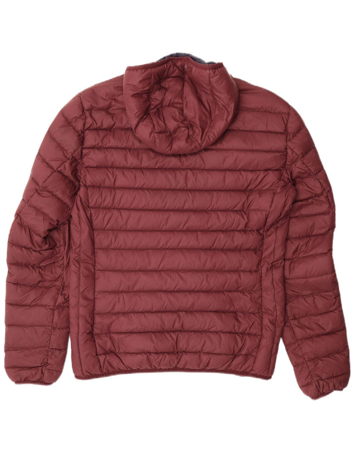 Schott muška podstavljena jakna s kapuljačom UK 40 Large Burgundy najlon