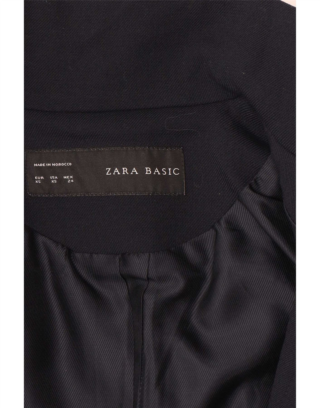 Zara ženski kaput UK 6 XS tamnoplavi
