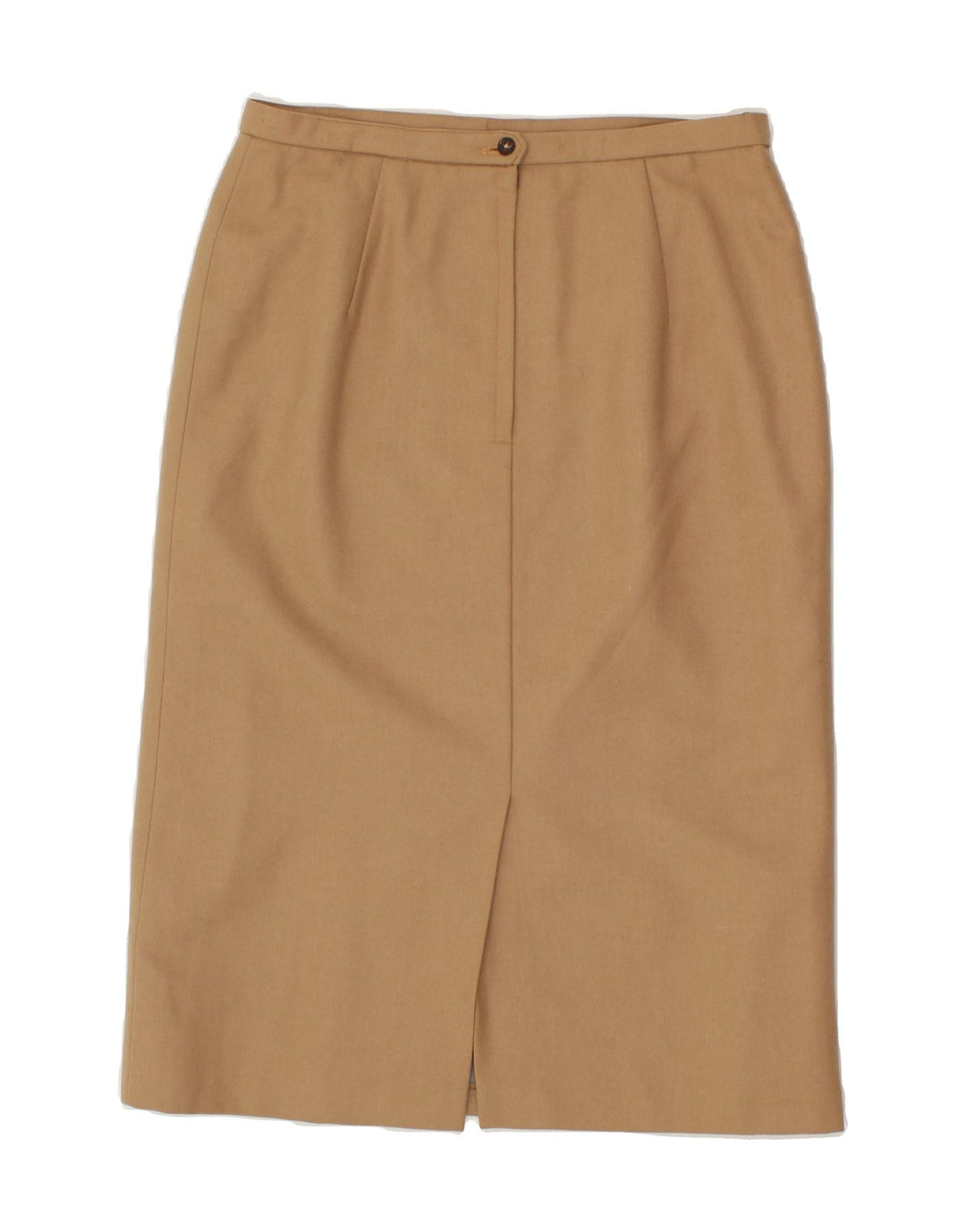 VINTAGE Womens Straight Skirt W32 Large Beige Vintage Vintage and Second-Hand Vintage from Messina Hembry 