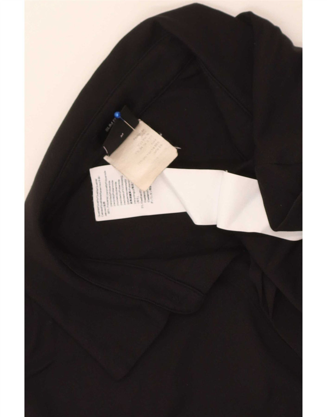 Muška uska polo majica Hugo Boss Srednji crni poliamid