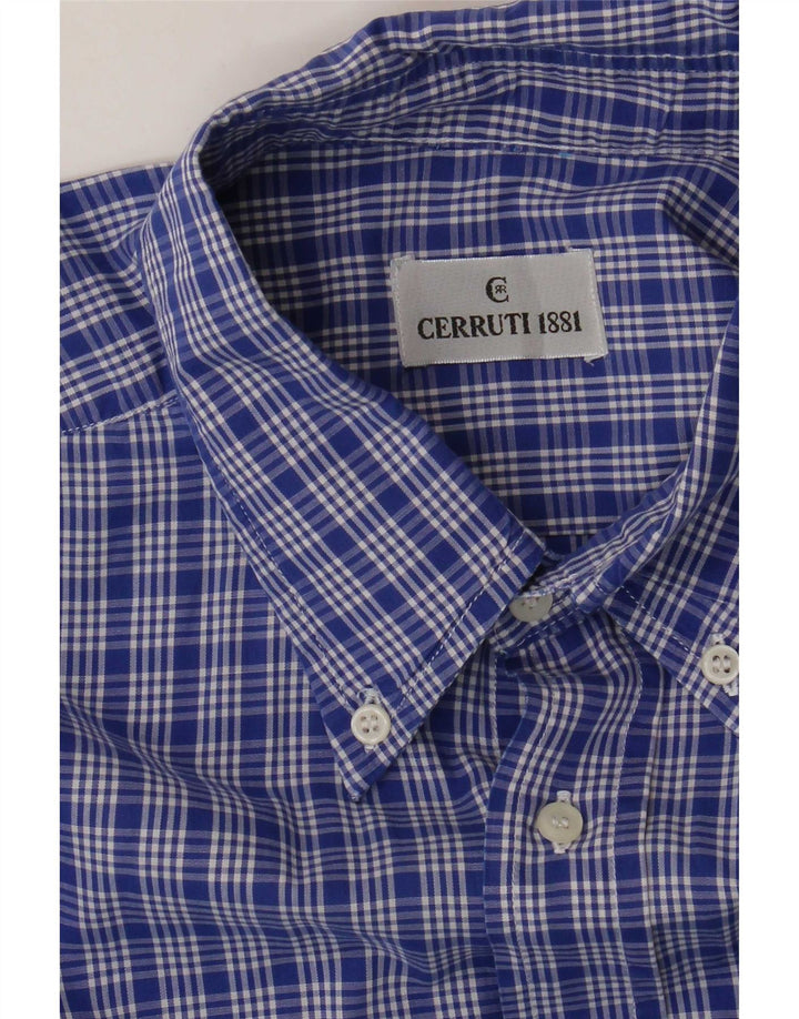 Cerruti 1881 muška košulja XL plavi karirani