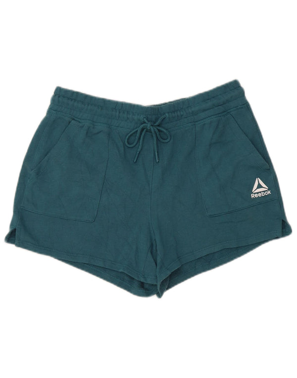 REEBOK Ženske sportske kratke hlače UK 14 srednje plave