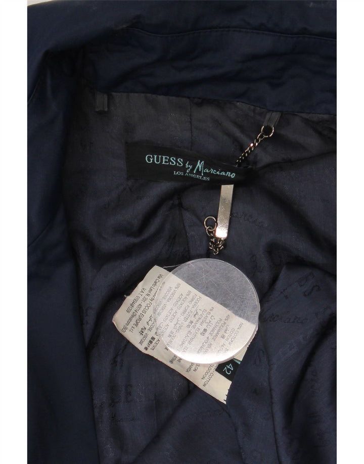 Guess By Marciano ženski trenč kaput IT 42 srednje tamnoplavi pamuk