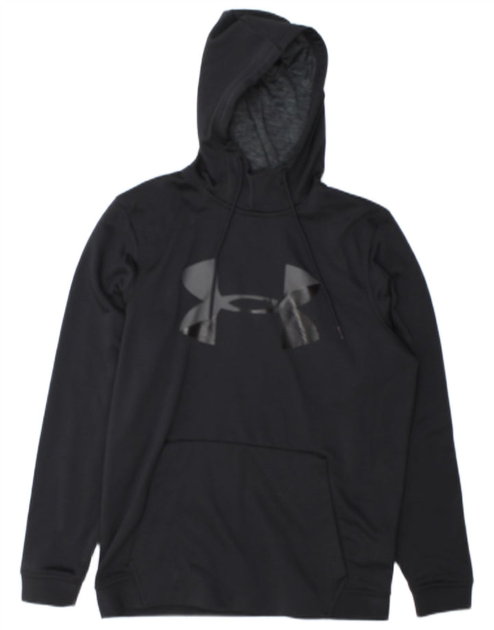 Under Armour muška majica s kapuljačom Cold Gear Graphic Srednji crni poliester