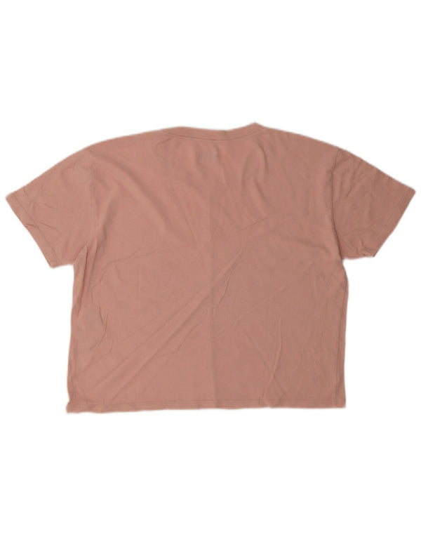 Hollister ženska majica kratkih rukava s grafičkim motivima UK 10 Small Pink Colourblock